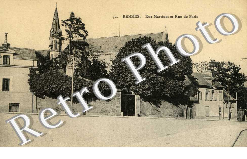 Rue Martinet et rue de Paris