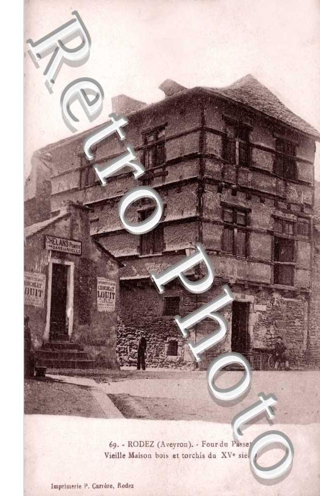 Four du Passet, Vieille Maison bois et torchis du XVeme siecle