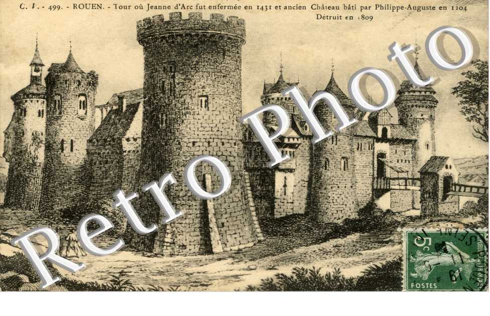 Tour ou Jeanne d'Arc fut enfermee