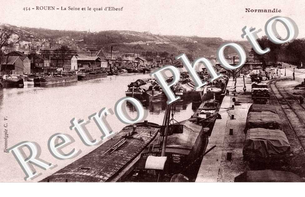 La Seine et le Quai d'Elbeuf