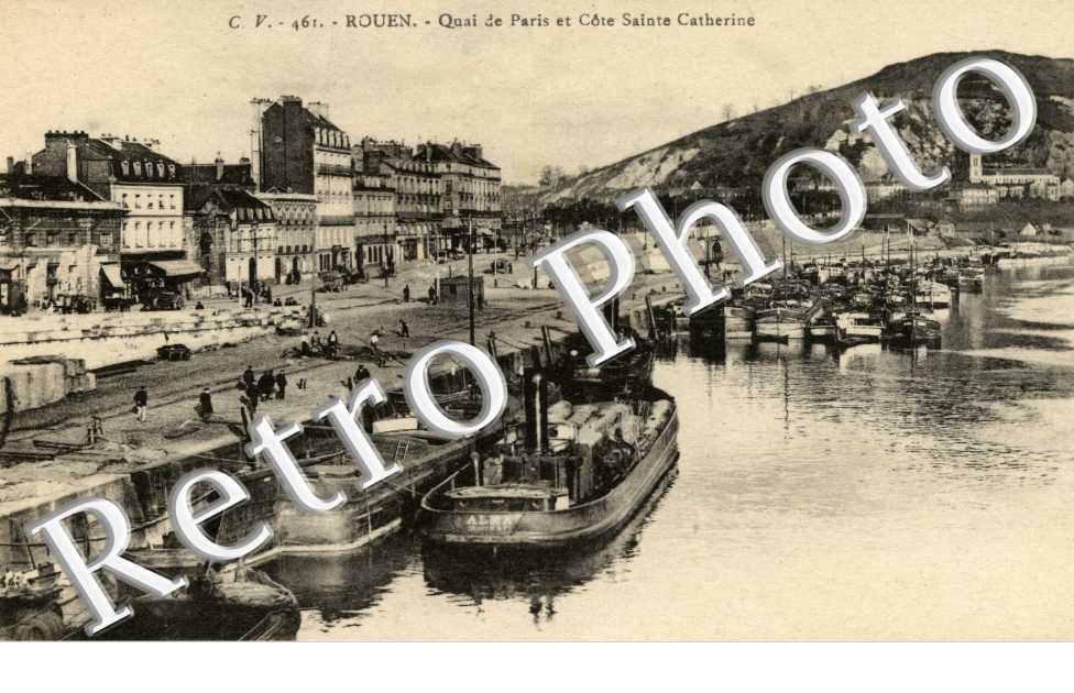 Quai de paris et Cote ste Catherine