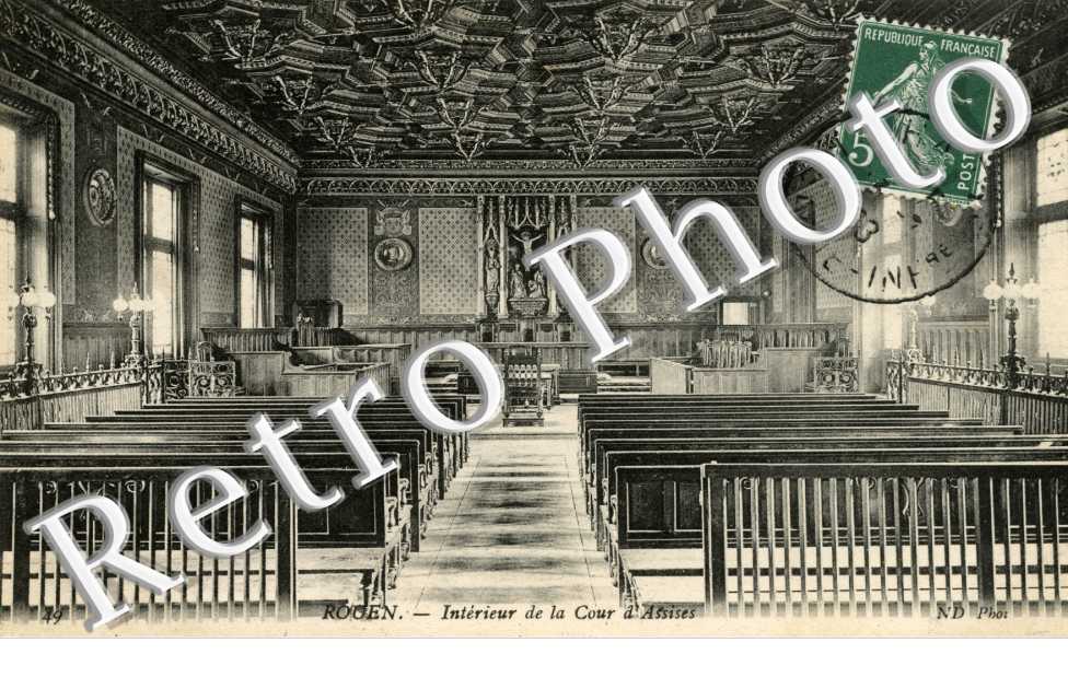 Interieur de la Cour d'assise
