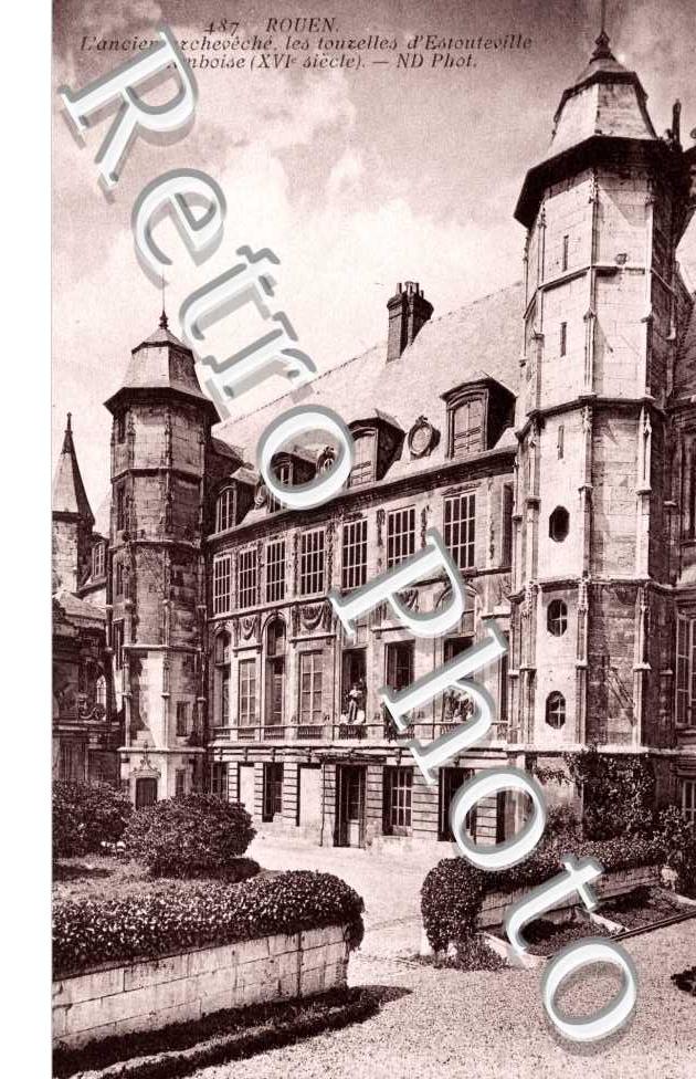 L'ancien archeveche, les tourelles d'Estouteville et d'Amboise