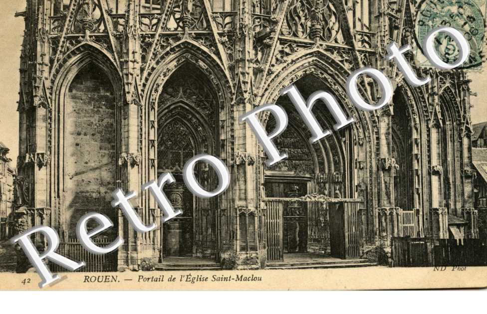Portail de l'Eglise saint Maclou