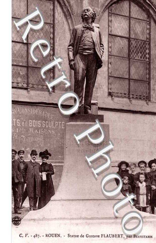 Statue de Gustave Flaubert