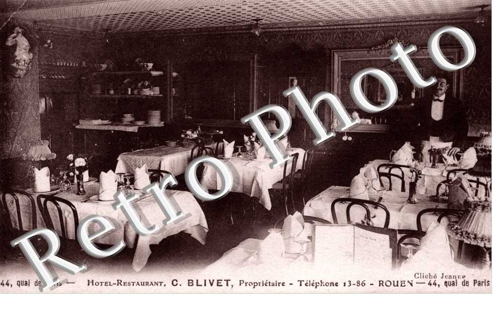 Hotel Restaurant C. Blivet  44 quai de Paris