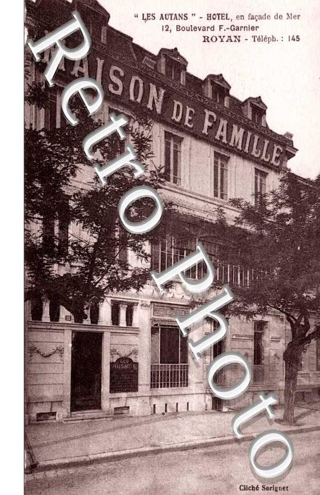 Les Autans - Hôtel 12 Boulevard F. Garnier