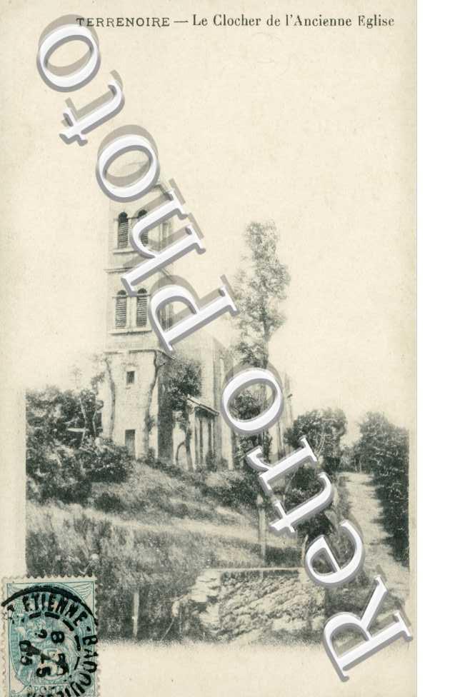 Terrenoire, le Clocher de l&#039;Ancienne Eglise