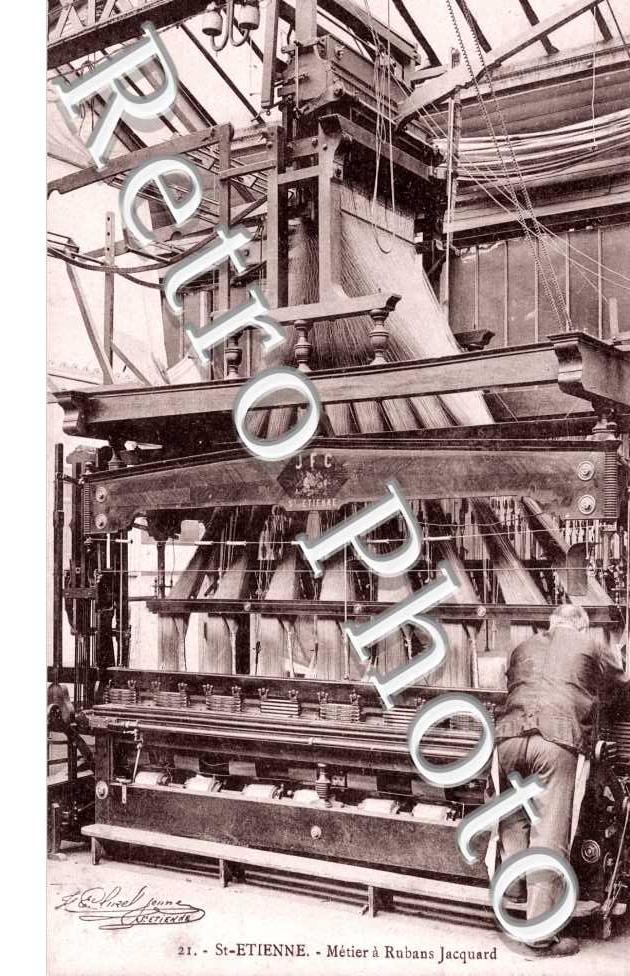 Metiers a rubans Jacquard