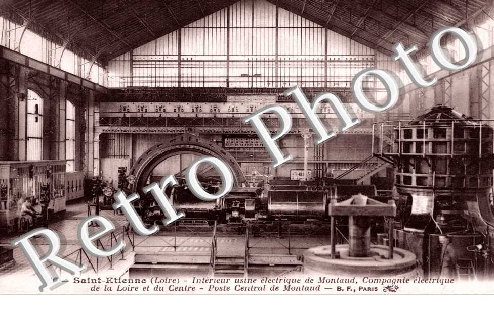 Interieur usine electrique de Montbaud