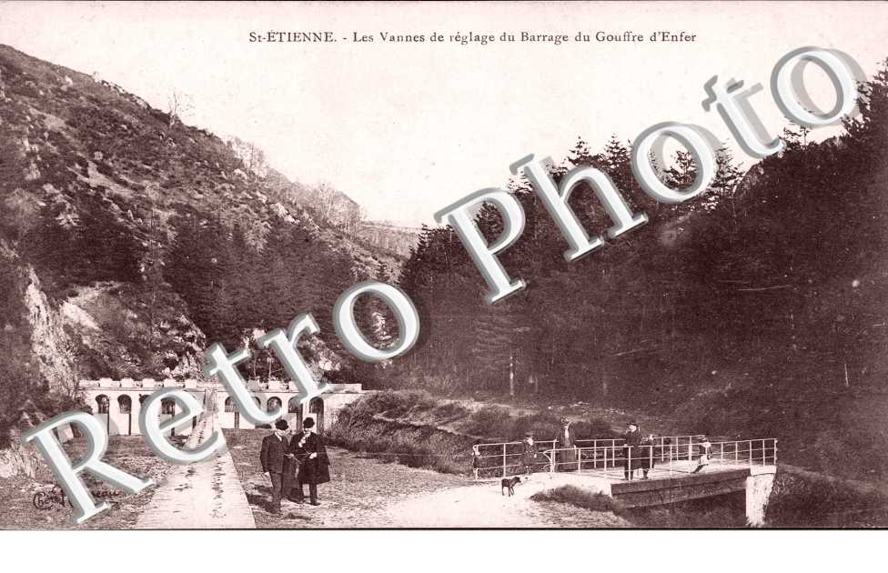 Les Vannes de reglage du Barrage du Gouffre d&#039;Enfer