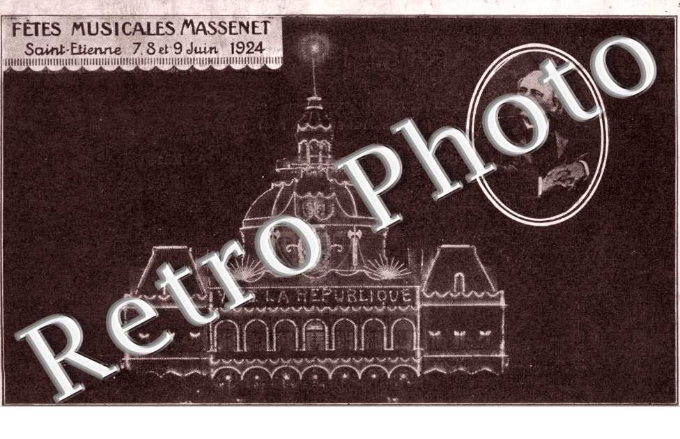 Fetes Musicales Massenet - 7,8 et 9 juin 1924