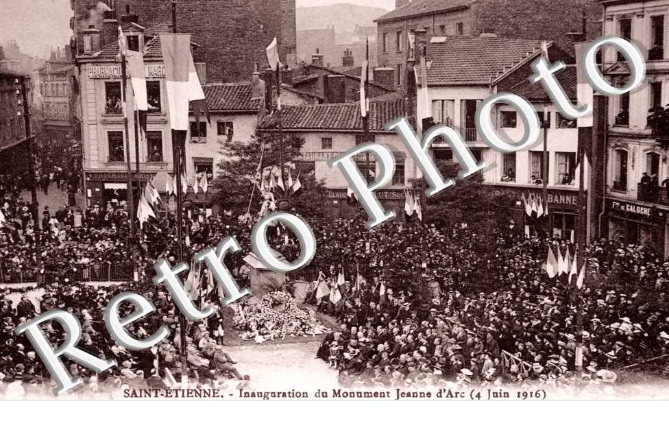 Inauguration du Monument Jeanne d&#039;Arc, 4 juin 1916