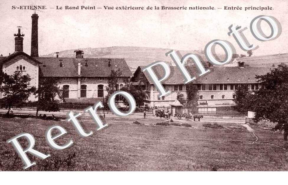 Rond Point, Vue de la Brasserie Nationale