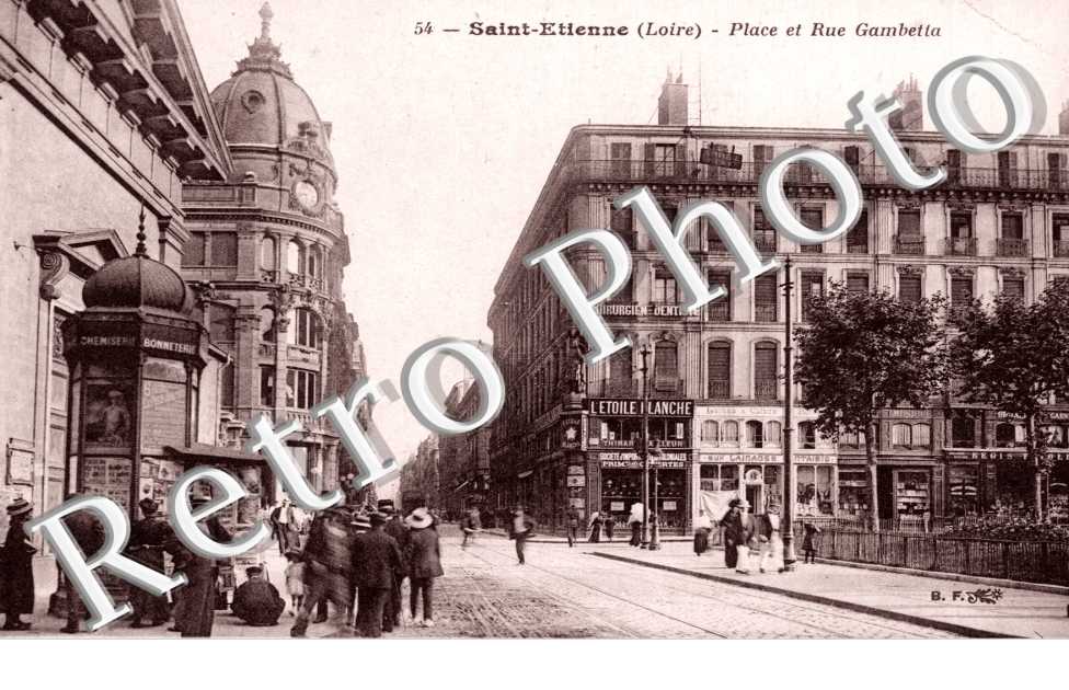 Place et Rue Gambetta