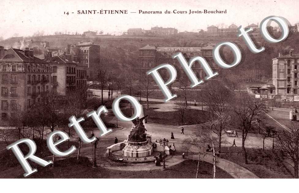 Panorama du Cours Jovin Bouchard