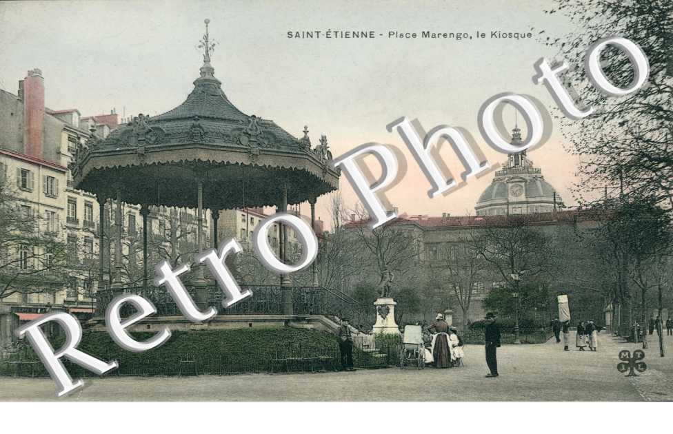 Place Marengo, le Kiosque