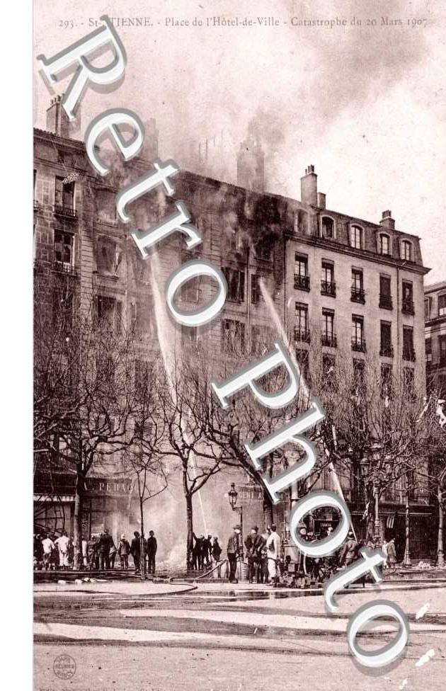 Place de l&#039;Hotel de Ville, Catastrophe du 20 mars 1907