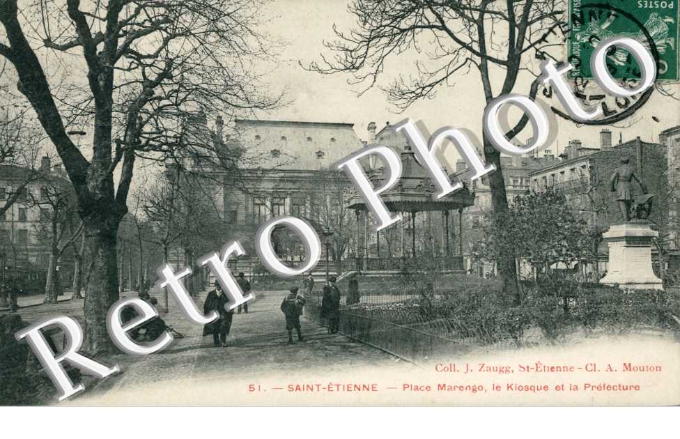 Place Marengo, le Kiosque et la Prefecture