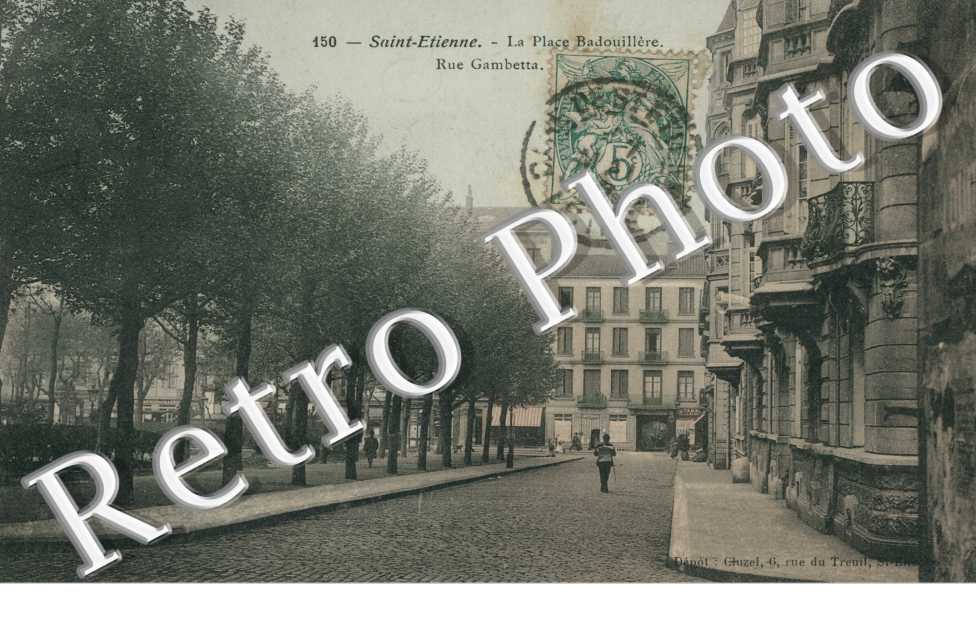 La Place Badouillere, Rue Gambetta