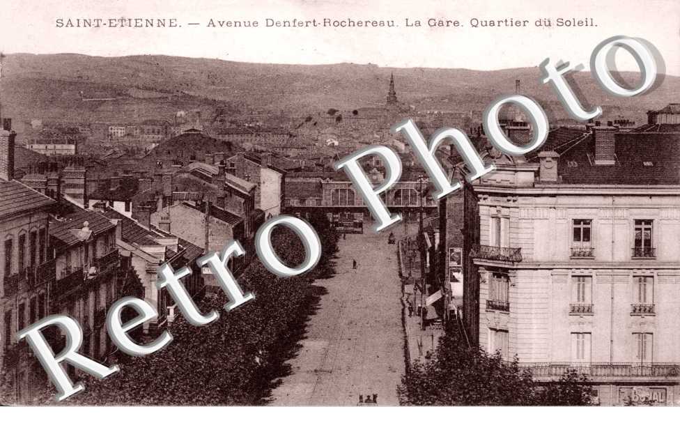 Avenue Denfert Rochereau, la Gare