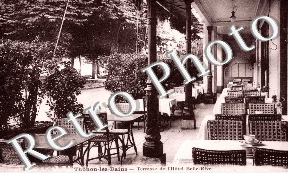 Terrasse de l&#039;Hotel Belle Rive