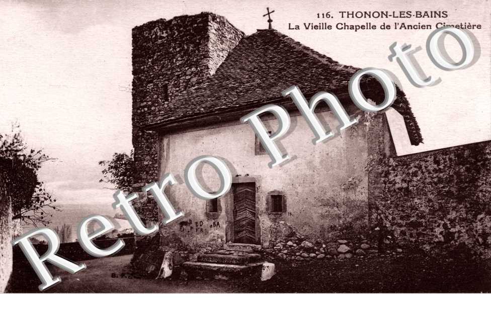 La vieille chapelle de l&#039;ancien cimetiere
