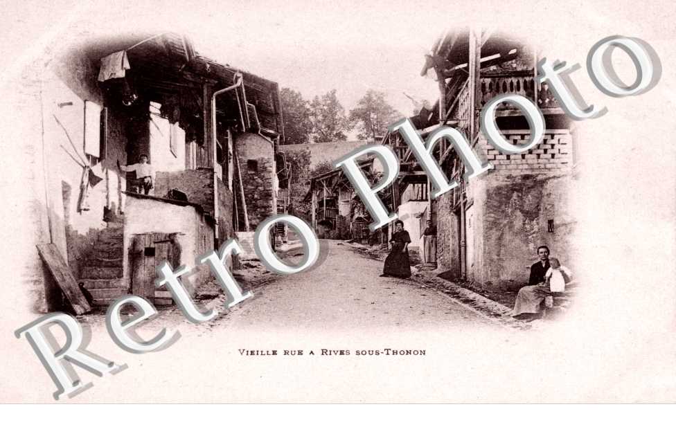 Vieille Rue a Rives sous Thonon