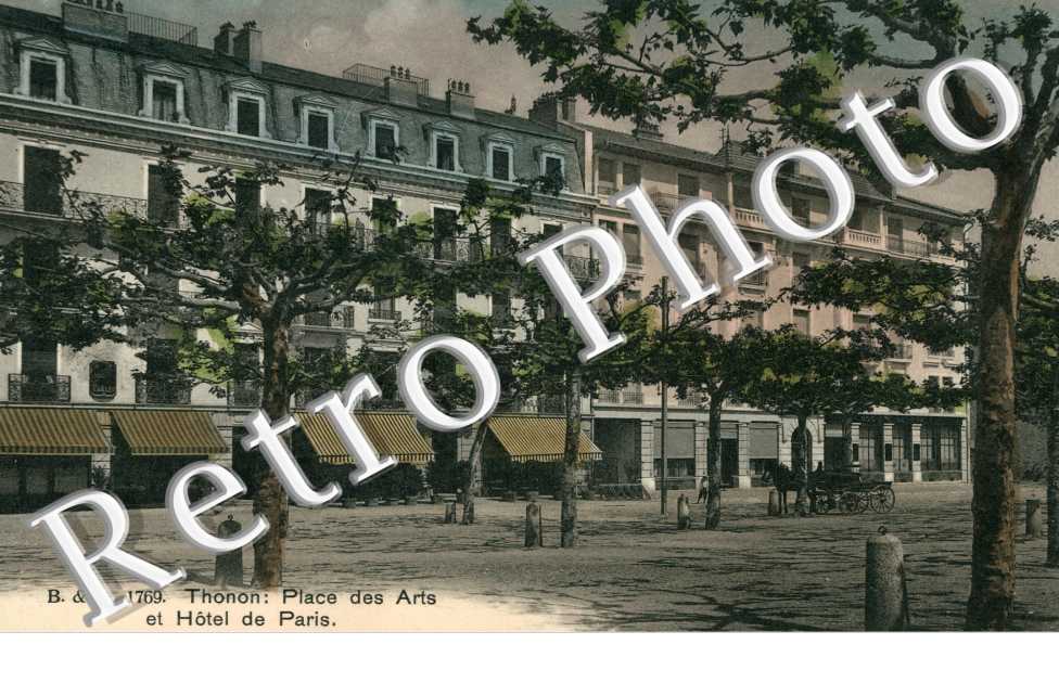 Place des arts et hotel de Paris 
