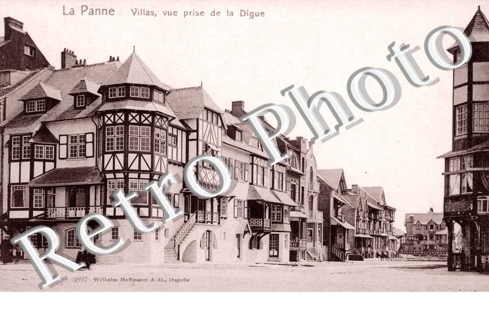 Villas, Vue prise de la Digue