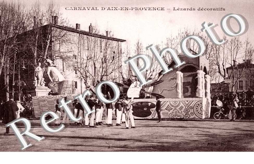 Le Carnaval, Lezards decoratifs