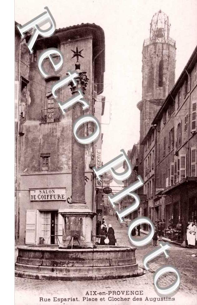 Rue Espariat et Clocher des Augustins