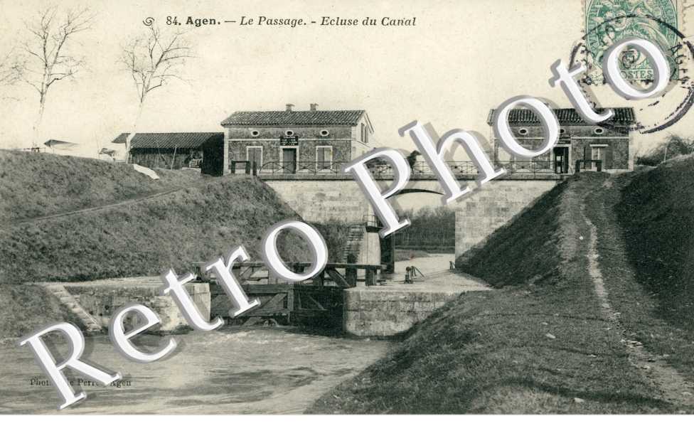 Ecluse du Canal, le Passage