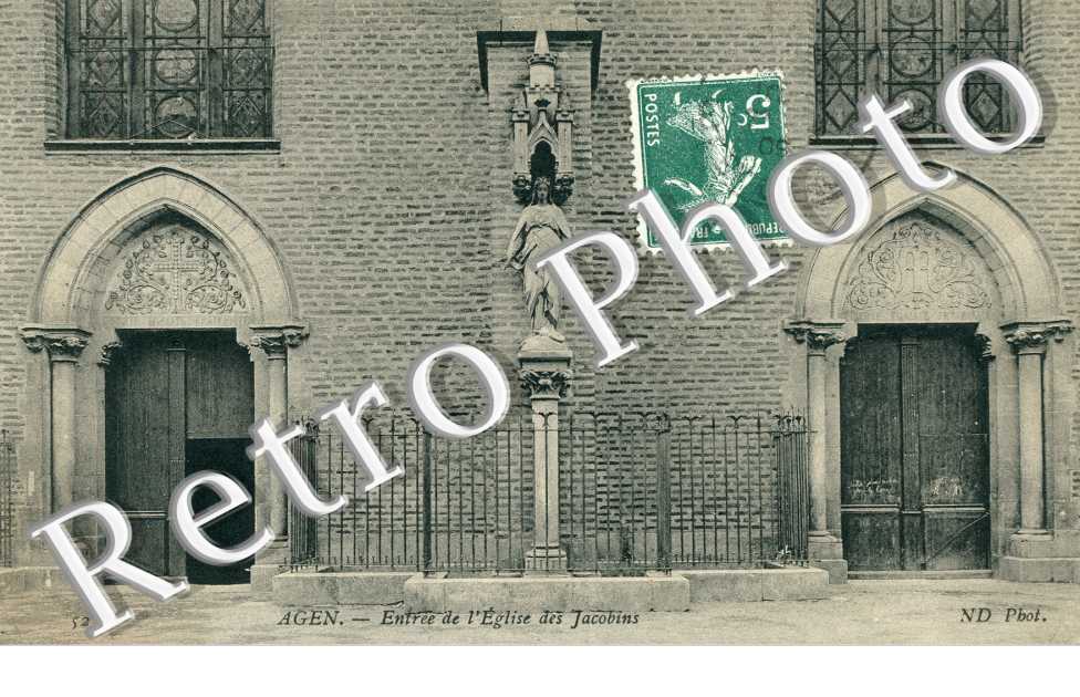 Entree de l&#039;Eglise des Jacobins