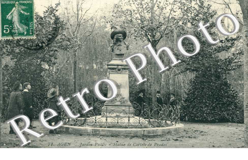 Jardin Public, Statue de Cortete de Prades