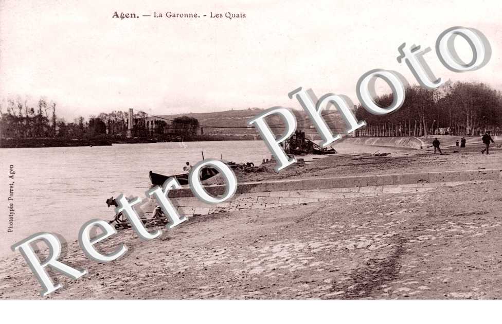 les Quais, la Garonne