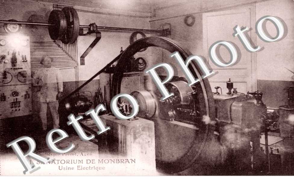 Sanatorium de Monbran, Usine Electrique