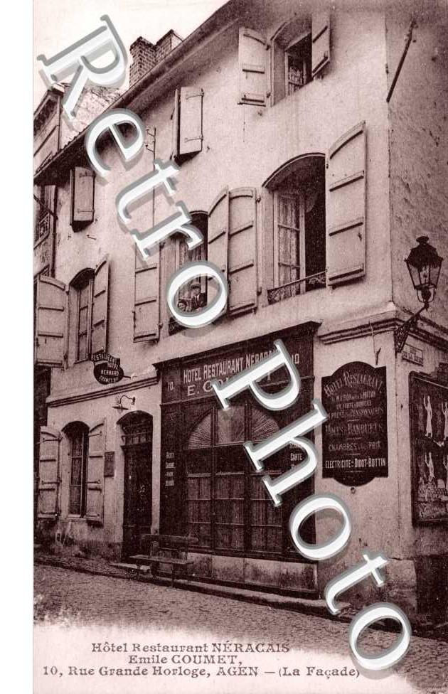 Hotel Restaurant E. Coumet, Rue Grande Horlogerie