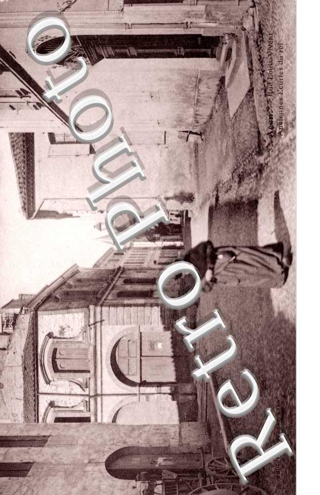 Rue Louis-Vivent, Anciennes Ecuries du Roi