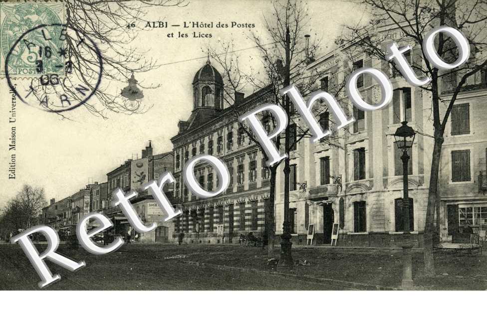 Hotel des postes et les lices