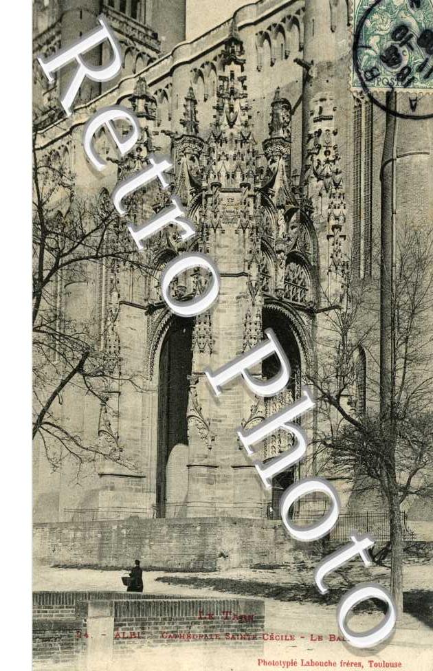 Cathedrale ste-cecile  - le baldaquin