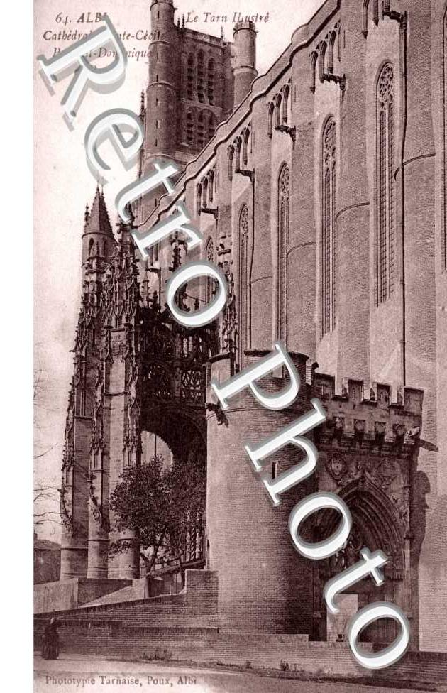 Cathedrale Sainte Cecile - Porte Saint Dominique et Porche