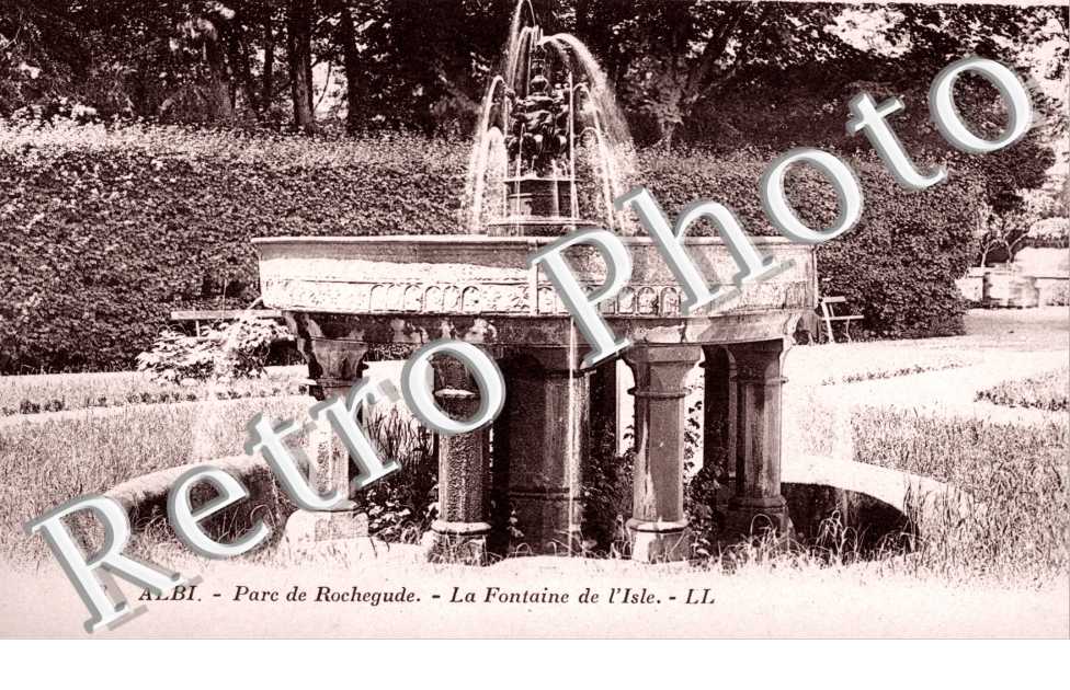 Le Parc de Rochegude - La Fontaine de l'Isle