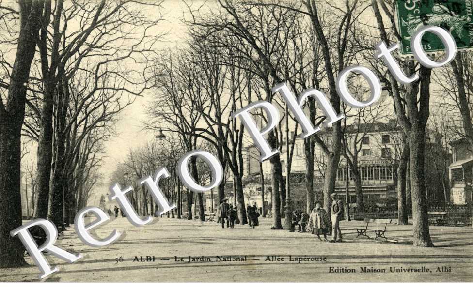 Jardin national - Allee Laperouse