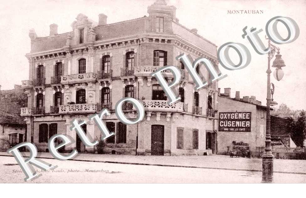 Une belle maison - Publicite Cusenier