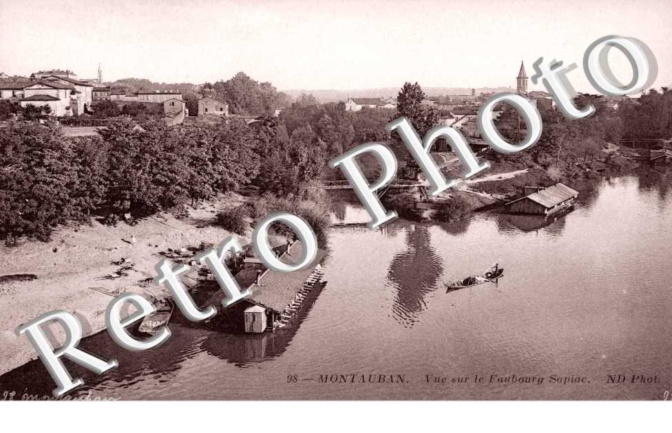 Vue sur le Faubourg Sapiac