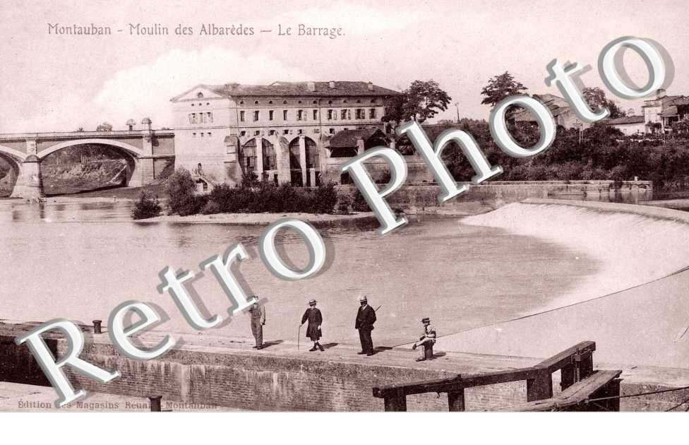 le Moulin des Albaredes, le Barrage