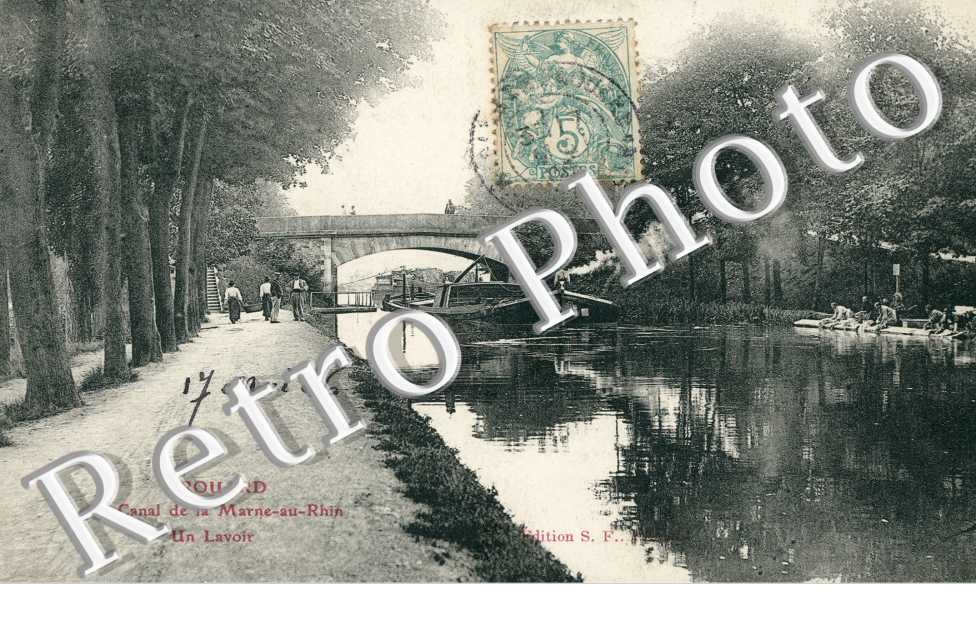 le Canal de la Marne-au-Rhin, Un Lavoir