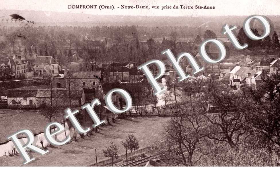 Notre-Dame, Vue prise du Tertre Sainte-Anne