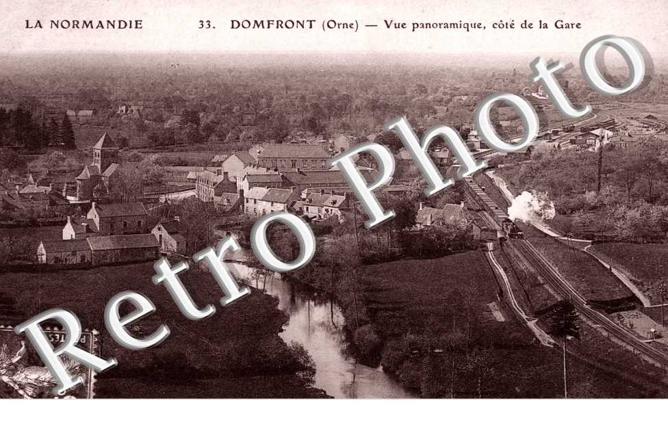 Vue Panoramique, Cote de la gare